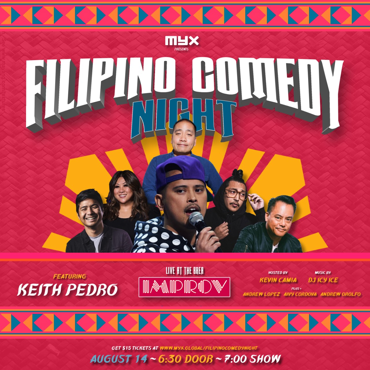 Filipino Comedy Night Brea - MYX Global